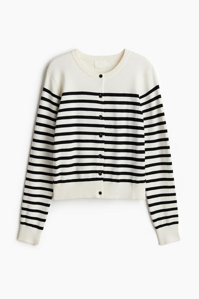 Fine knit cardigan
