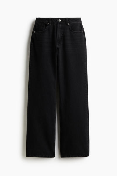 Wide High Jeans
