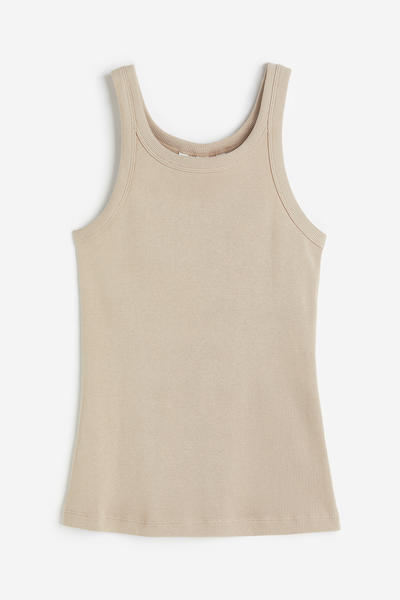 Ribbed tanktop