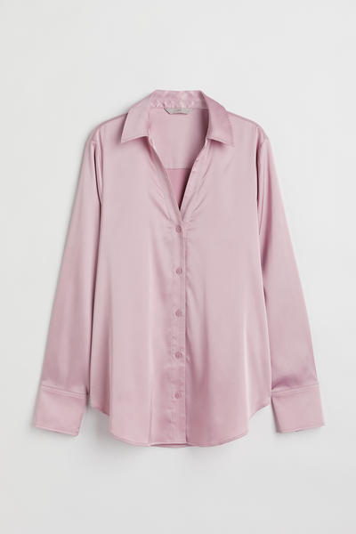 V-neck blouse