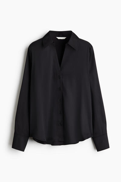 V-neck blouse