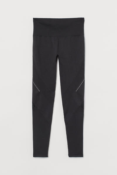 Seamless running tights