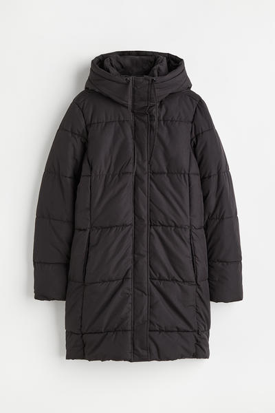 Hooded puffer jacket