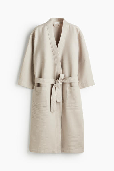 Waffle robe
