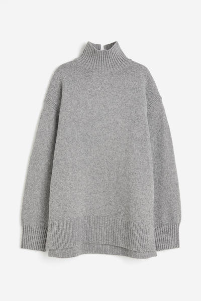 Oversized Roll Neck Sweater