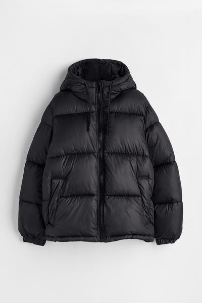 Hooded puffer jacket