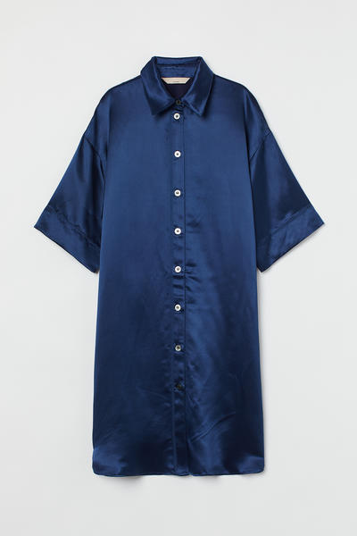 Satin tunic
