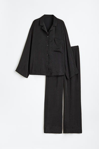 Satin pyjama set