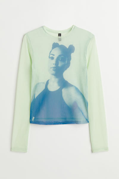 Mesh top print
