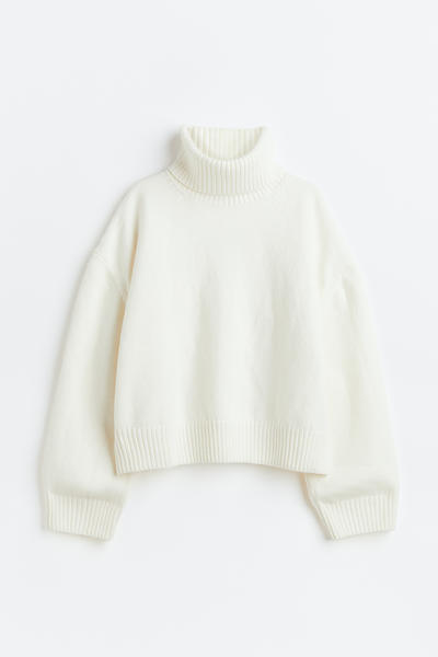Oversized Turtleneck Sweater