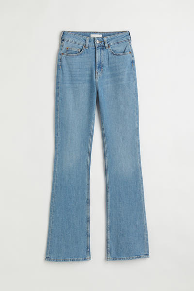 Flared high jeans