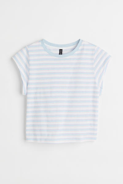 Short printed top