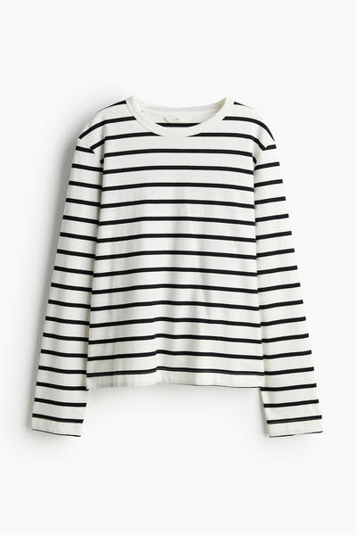 Cotton jersey top