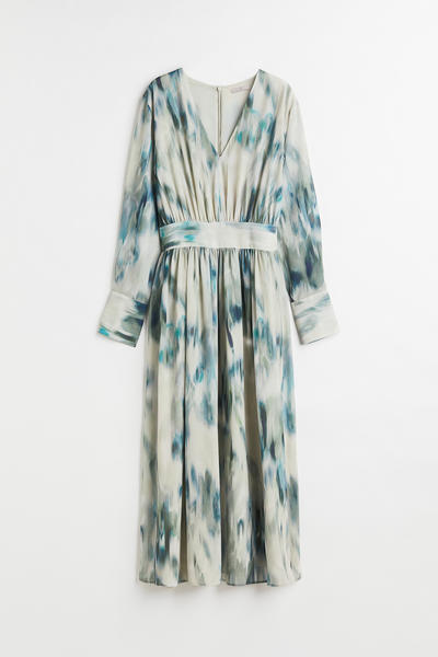 Chiffon Midi Dress