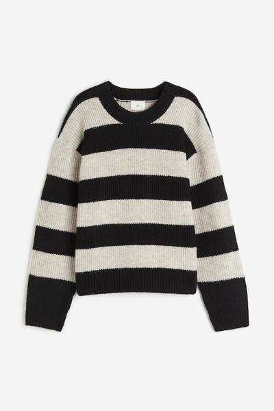 Rib-Knit Sweater