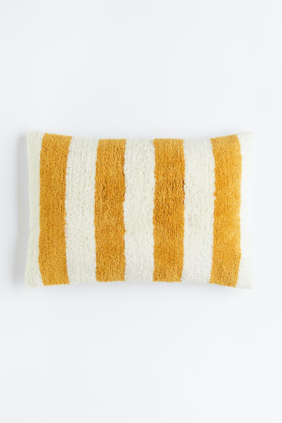 Patterned cotton cushion