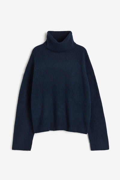 Oversized Turtleneck Sweater