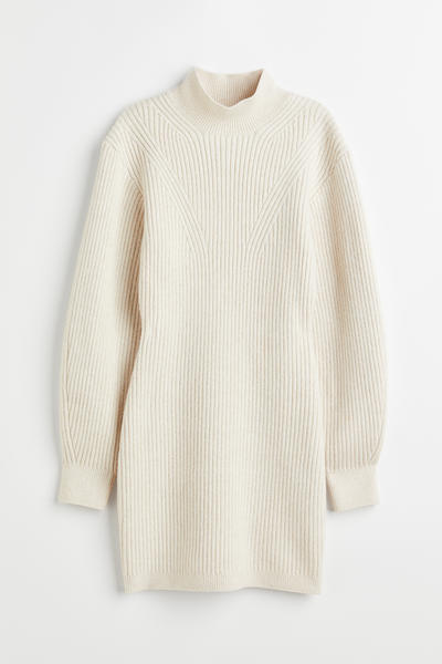 Half neck dress