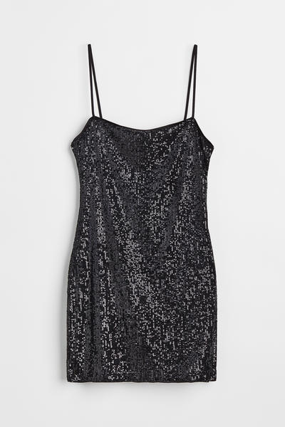 Sequin embellished dress