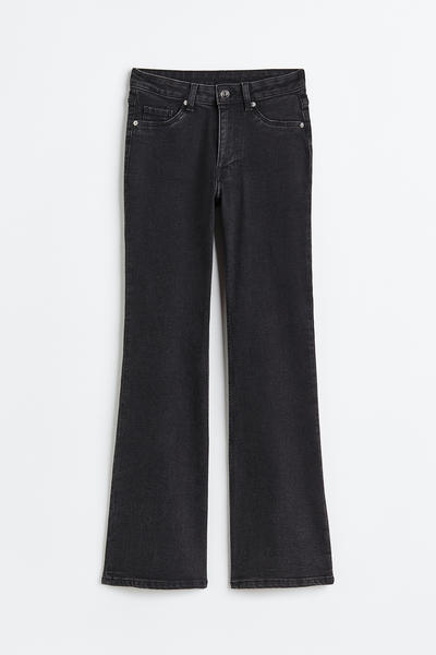 Flared high jeans