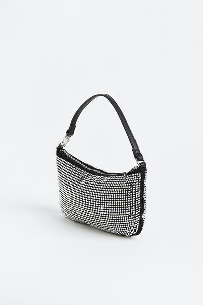 Rhinestone shoulder bag