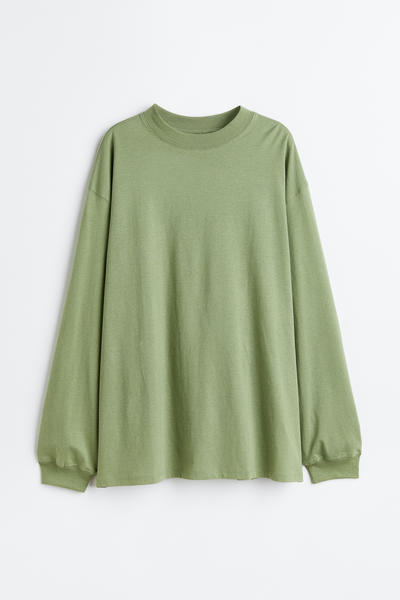 Long sleeve jersey top