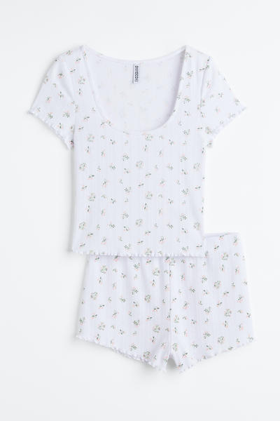 Short pyjama shorts