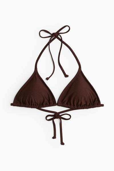 Padded triangle bikini top