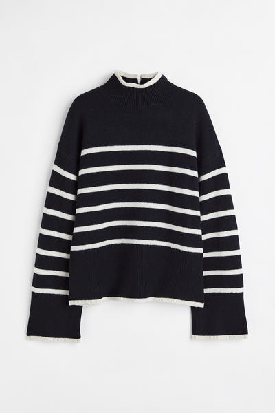 Wool Blend Half Zip