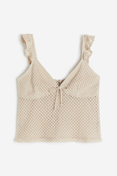 Jersey tie top