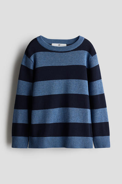 Cotton knit sweater