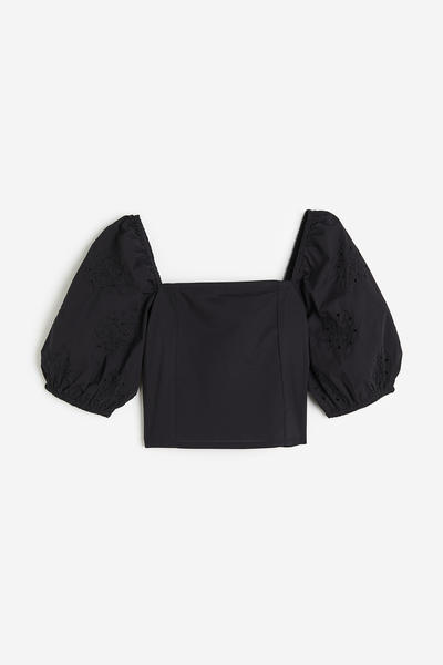 Puff sleeve sweater