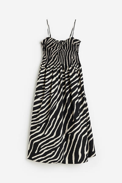 Smocked Cotton Dress