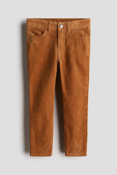 Slim Fit Corduroy Trousers
