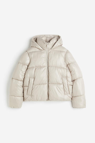Hooded puffer jacket