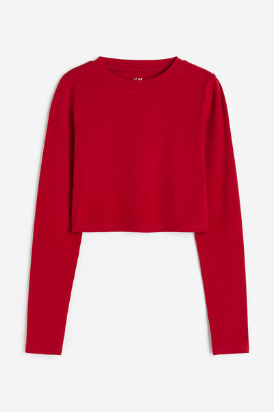 Long sleeve jersey top