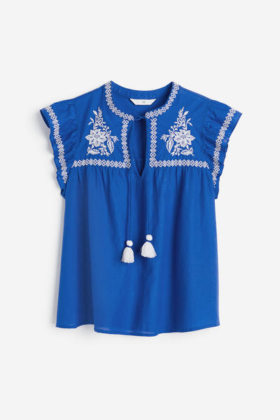 Embroidered blouse