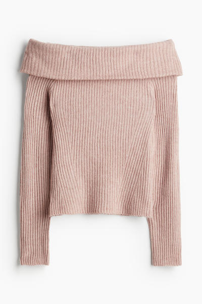 Off Shoulder Knit