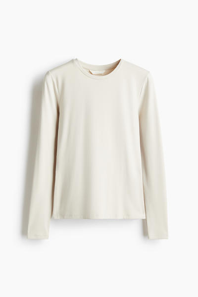 Microfiber Long-Sleeve Top