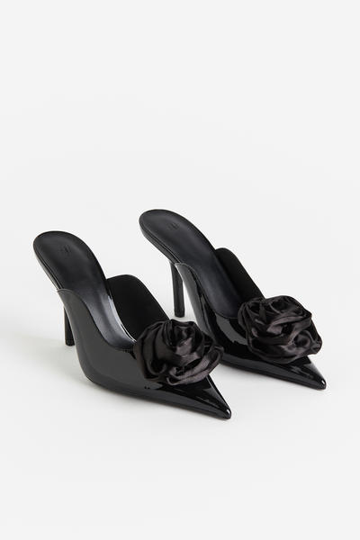 Embellished high heels