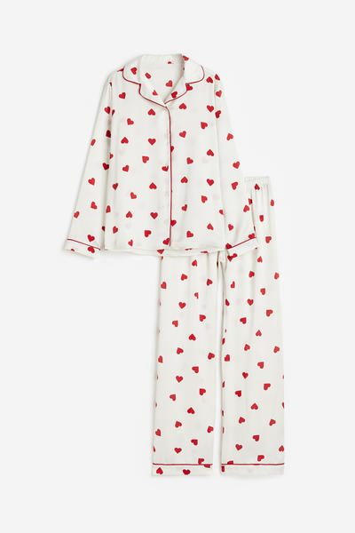 Satin pyjamas