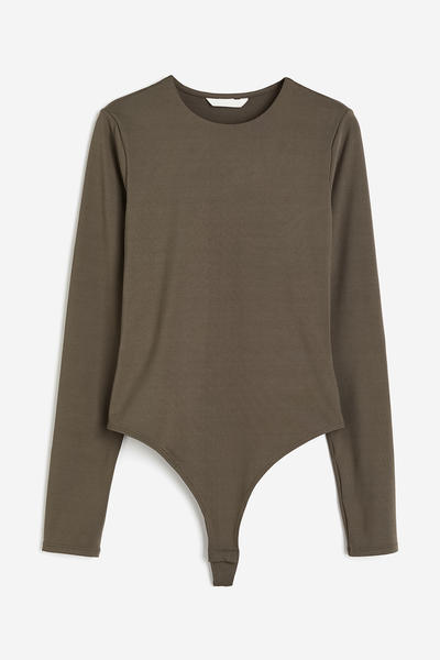 Jersey G-string bodysuit