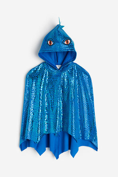 Shimmering fancy dress cape