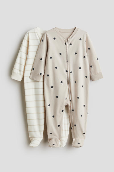 Zip baby rompers