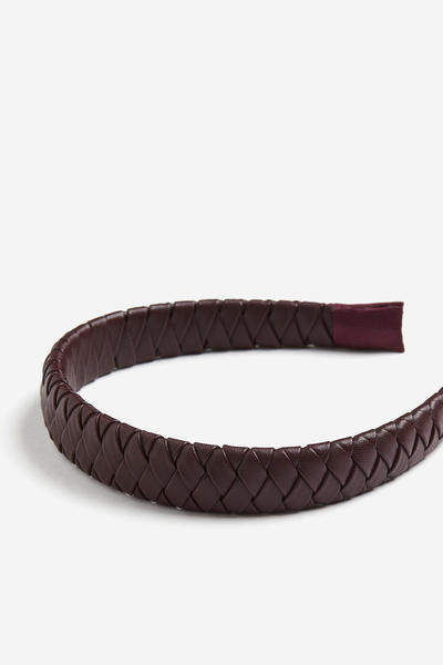 Braided hairband
