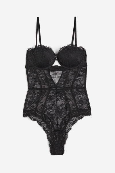 Lace Balconette Bodysuit