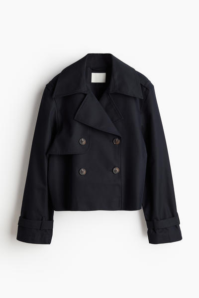 Trench-look jacket