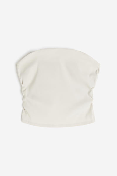 Ruched corset top