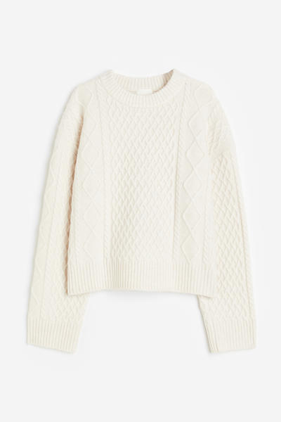 Cable-Knit Sweater