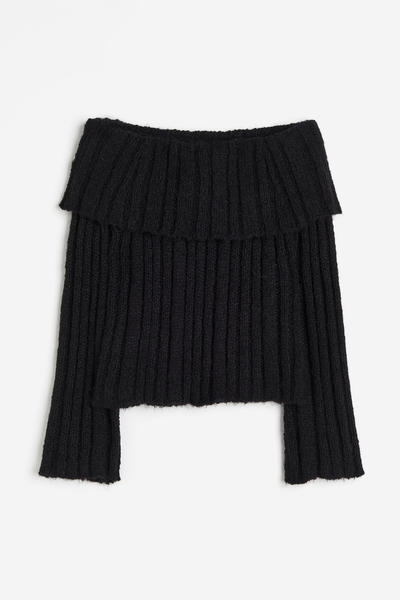 Off Shoulder Knit